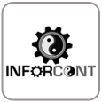 Logotipo de INFORCONT <br>Servicio informático y contable