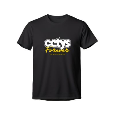 Playera Varsity Caballero CETYS Forever Color Negra