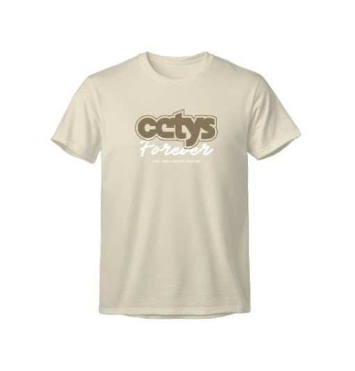 Playera Varsity Caballero CETYS Forever Color Tan