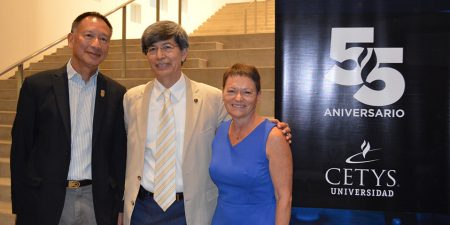 President Cheng discusses innovation in education during CETYS anniversary seminar