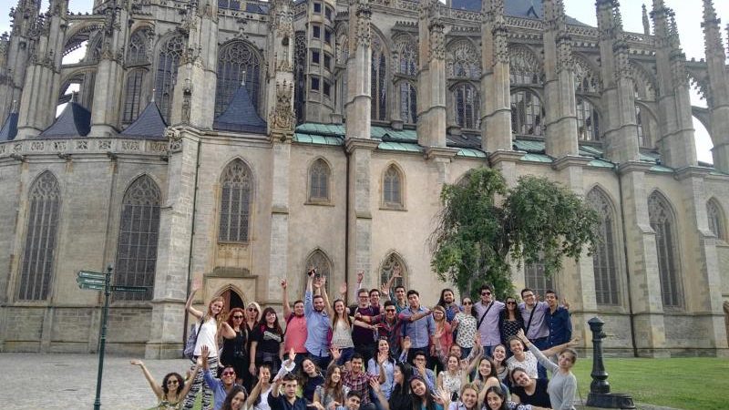 20 of our Undergraduate Students participated in a Summer Stay in Prague