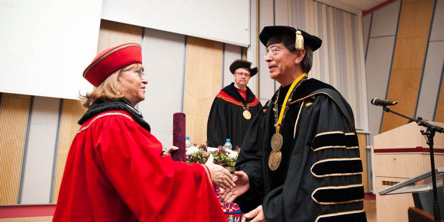 CETYS President receives Doctor Honoris Causa Degree in Europe