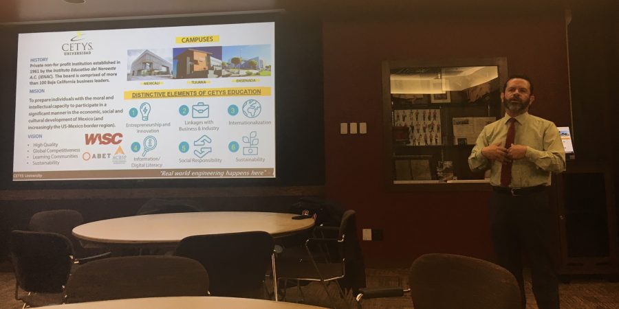 Mexican academic presents successful linkage model at SCSU, Minnesota