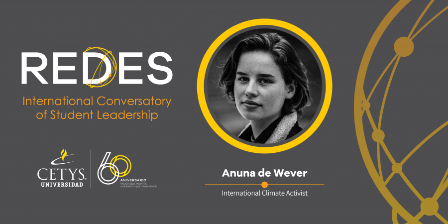 Anuna De Wever, international activist, opened REDES International Conversatory of Student Leadership