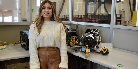 Marian Meza is ready to conquer the depths of the ocean