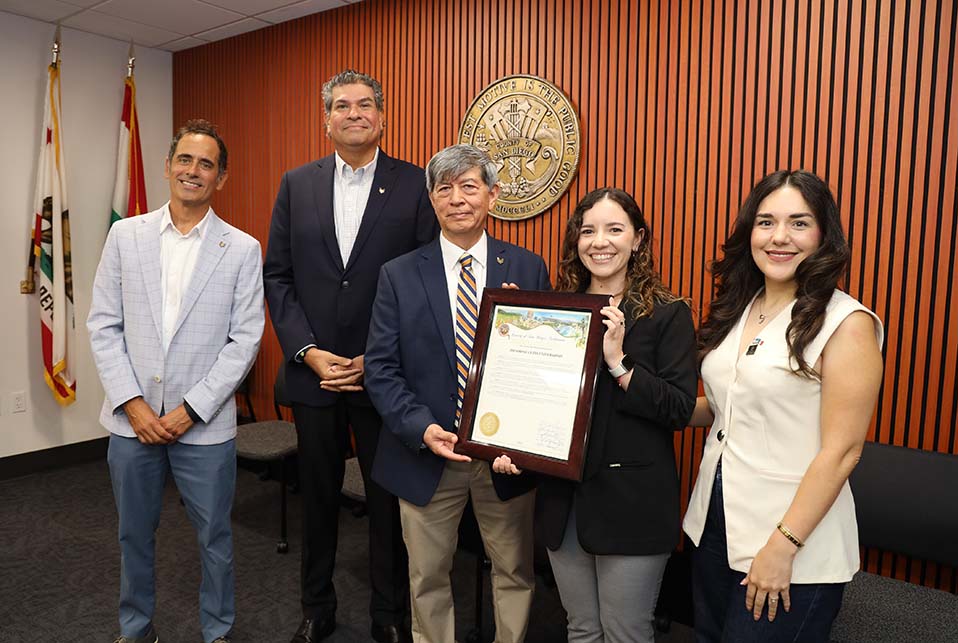 Baja’s CETYS University receives historic Proclamation from San Diego County Board of Supervisors