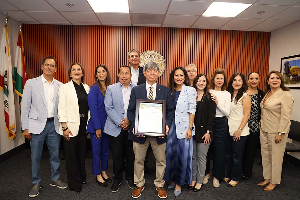 Baja’s CETYS University receives historic Proclamation from San Diego County Board of Supervisors