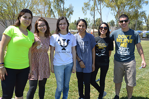 Psicólogos tienen rally