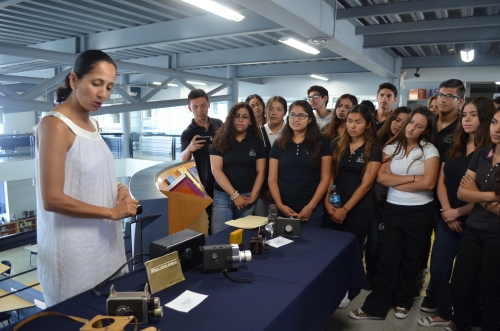 Exposición de objetos de la Revolución Industrial