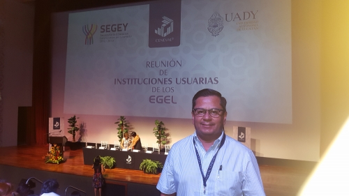 Asiste a reunión nacional de EGEL