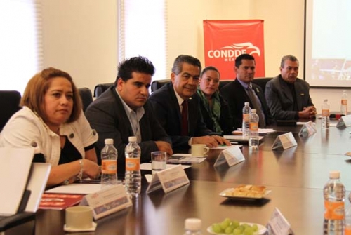 Participa en reunión CONDDE