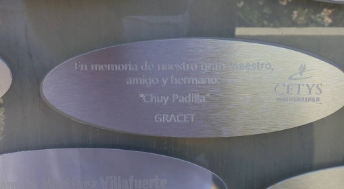 Alumnos honran memoria de Jesús Padilla