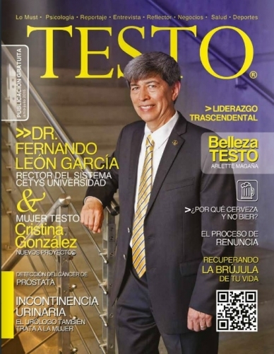 Rector, en exclusiva para la revista TESTO