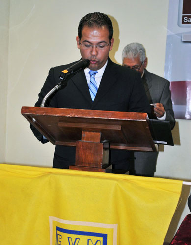 Es egresado presidente de EVM