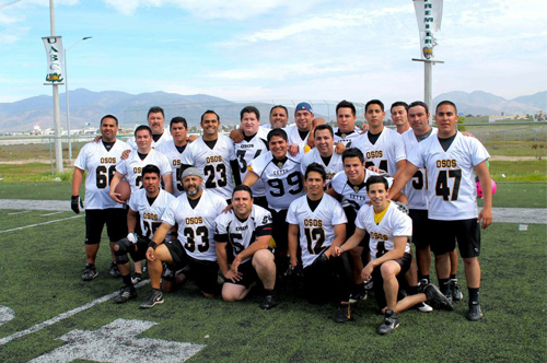 Ex Osos campeones de Flag Football