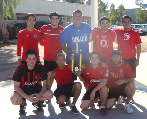 Búfalos campeones en Fútbol Rápido