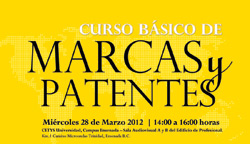 Invitan a curso de marcas y patentes