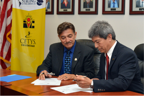 Imperial Valley y CETYS signan acuerdo