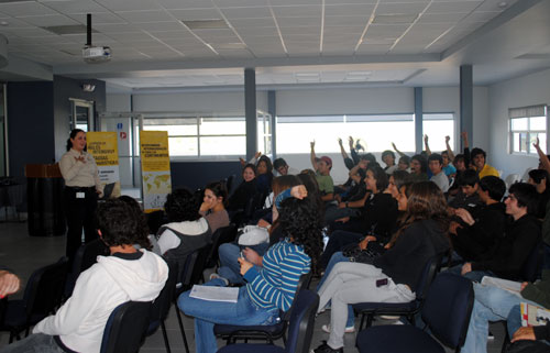 Reciben Plática Sobre Intercambios dentro de su Plan de Vida