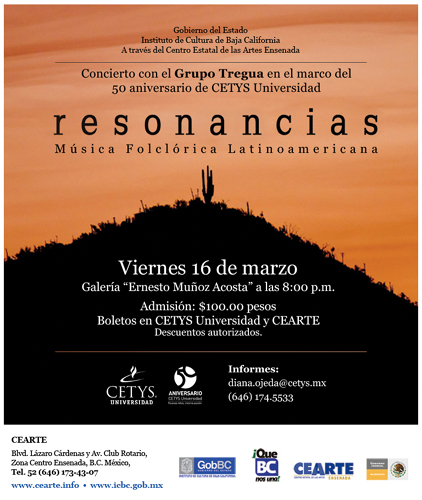 Invitan a concierto “Resonancias”