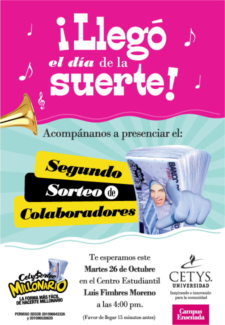 Segundo sorteo de colaboradores