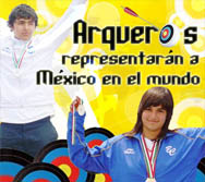 Arqueros representarán a México en el mundo