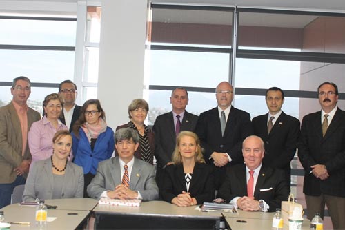 Visita de Embajadora de Canadá