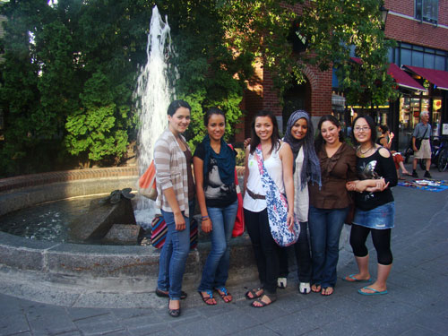 Toman curso de inglés en Canadá