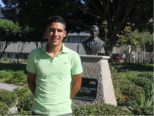 Alumno sobresale en ciclismo