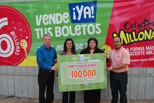 Entregan los 100 Mil Pesos