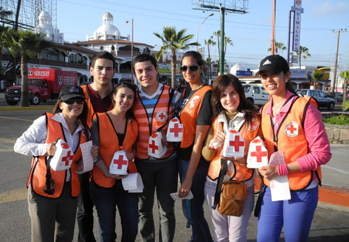 Apoyan a Cruz Roja en colecta anual