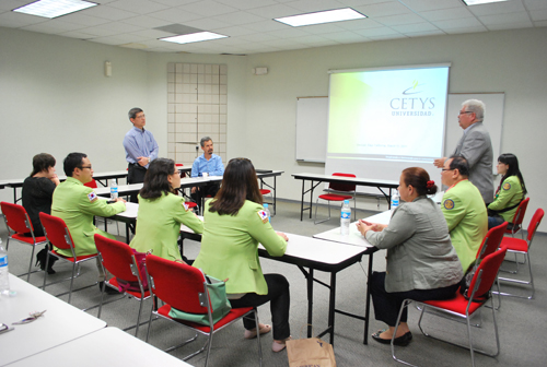 Delegación coreana de rotarios visita CETYS