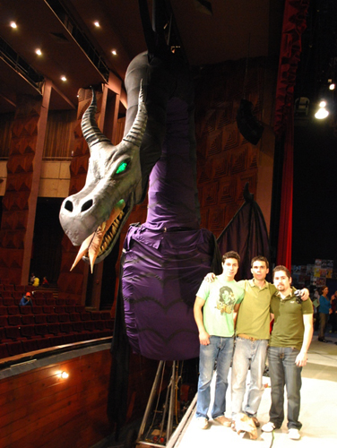 Crean Dragón para la Bella Durmiente
