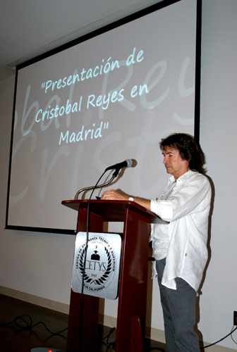 Cristóbal Reyes Expone sobre Flamenco