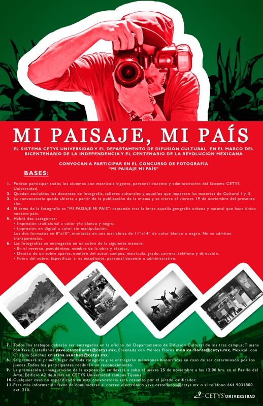 Concurso de cuento y fotografía.