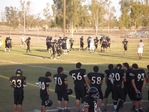 Zorros Tuvieron Actividad en Fútbol Americano