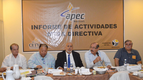 APEC realiza informe de actividades