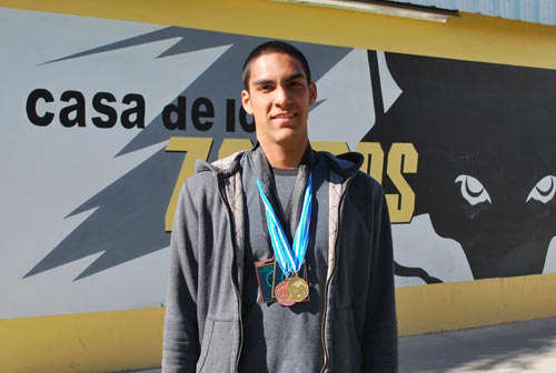 Compite Inzunza en selectivo de Pentatlón
