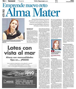 Emprende nuevo reto en su Alma Mater