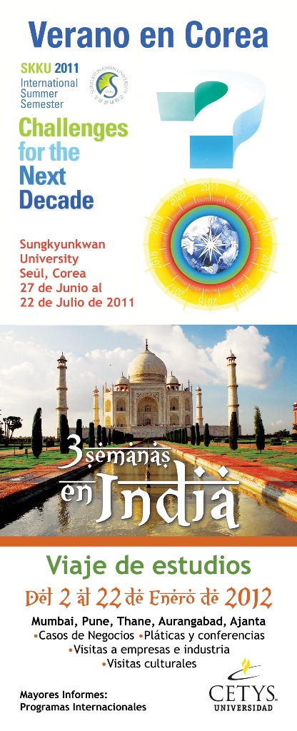 Viaja a Corea o la India