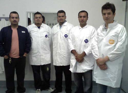 Visitan Alumnos de ICE a Empresa Medegen