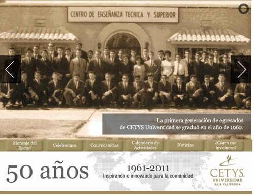 Lanzan micrositio del 50 Aniversario