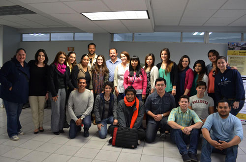 Benito Molina y Slange Muris visitan CETYS