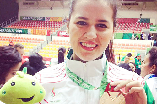 Es medallista en Juegos centroamericanos