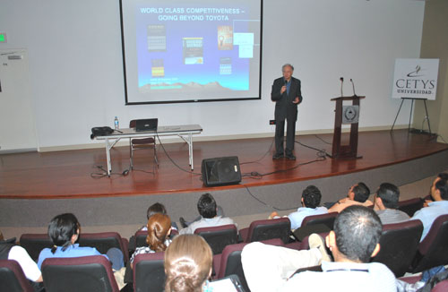 Norman Bodek Visita el CETYS