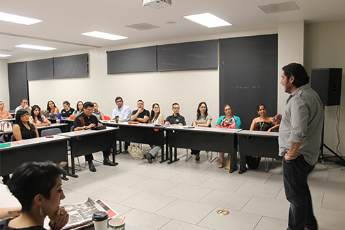 Integrante de Nortec comparte experiencia