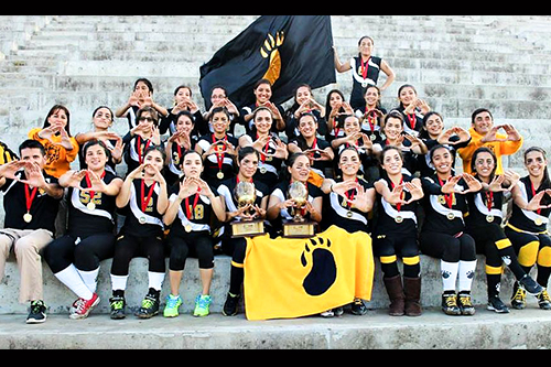Osas campeonas en Flag Fútbol