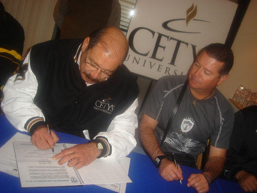 Renovaron Convenio CETYS y Club Pachuca