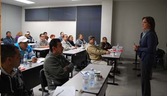 Imparten taller a empleados de Pagasa