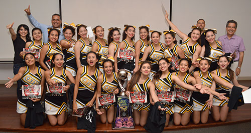 Porristas ganan 3er. lugar nacional